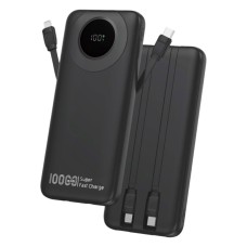 Павербанк (Power Bank) WUW Y102 TUGI, 10000 mAh, Черный