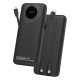 Павербанк (Power Bank) WUW Y102 TUGI, 10000 mAh, Черный