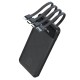 Павербанк (Power Bank) WUW Y131, 20000 mAh, Черный