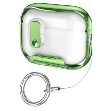 Чехол Apple AirPods Pro 2, Deexe Crystal Color, Зеленый