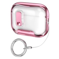 Чехол Apple AirPods Pro 2, Deexe Crystal Color, Розовый