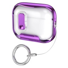 Чехол Apple AirPods Pro 2, Deexe Crystal Color, Фиолетовый