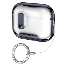 Чехол Apple AirPods Pro 2, Deexe Crystal Color, Черный