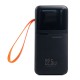 Повербанк (Power Bank) Hopecom HP-28081, 50000 mAh, Чорний