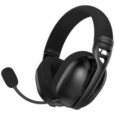 Наушники безпроводные Hator Hyperpunk 3X, С микрофоном, Стерео, Черный