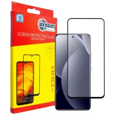 Захисне скло Xiaomi Redmi Note 15 Pro 5G, Dengos, Чорний