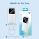 Повербанк (Power Bank) Vention FHKW0, 10000 mAh, Білий