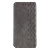 Чохол-книжка Samsung Galaxy A37 5G, GETMAN Cubic, Сірий