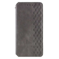 Чохол-книжка Samsung Galaxy A37 5G, GETMAN Cubic, Сірий