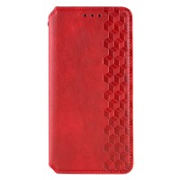 Чехол-книжка Samsung Galaxy A57 5G, GETMAN Cubic, Красный