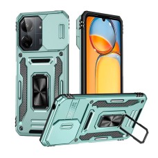 Чохол Xiaomi Redmi 15, Epik Camshield Army Ring, Light Green, Зелений