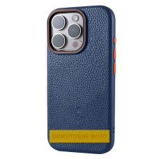 Чохол Apple iPhone 12, iPhone 12 Pro, Syndee, Gem Blue, MagSafe, Синій