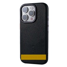 Чохол Apple iPhone 13 Pro Max, Syndee, Black-Gray, MagSafe, Чорний