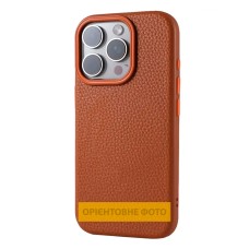 Чехол Apple iPhone 15 Pro Max, Syndee, MagSafe, Golden Brown, Коричневый