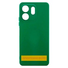 Чохол Motorola G06 Power, Moto G06, GETMAN Liquid Silk, Dark Green, Зелений