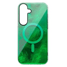 Чохол Samsung Galaxy S26, Shiny Mountain, MagSafe, Зелений