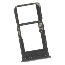 Слот SIM-карти (лоток) Motorola XT2437 Moto G75, з роз'ємом карти пам'яті, Сірий