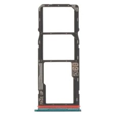 Слот SIM-карти (лоток) Motorola Moto G05, з роз'ємом карти пам'яті, Синій