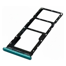 Слот SIM-карти (лоток) ZTE Blade A35, Blade A55, з роз'ємом карти пам'яті, Блакитний