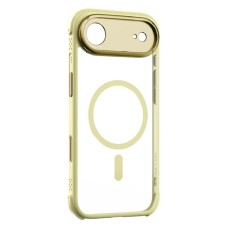 Чехол Apple iPhone 17 Air, Momax CaseFORM Air, MagSafe, Cream Soda, Прозрачный