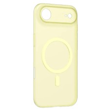 Чехол Apple iPhone 17 Air, Momax CaseFORM Lite, MagSafe, Cream Soda, Желтый