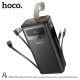 Павербанк (Power Bank) Hoco DB58 Plentiful, 30000 mAh, Черный