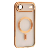 Чохол Apple iPhone 17 Air, FIBRA Chrome, Золотий