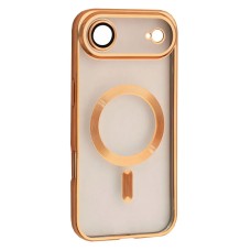 Чохол Apple iPhone 17 Air, FIBRA Chrome, Золотий