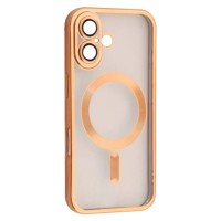 Чохол Apple iPhone 17, FIBRA Chrome, Золотий