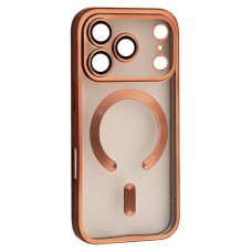 Чохол Apple iPhone 17 Pro, FIBRA Chrome, Desert Titanium, Золотий