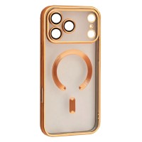 Чохол Apple iPhone 17 Pro, FIBRA Chrome, Золотий