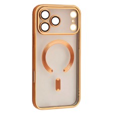 Чохол Apple iPhone 17 Pro, FIBRA Chrome, Золотий