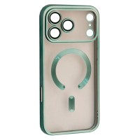 Чохол Apple iPhone 17 Pro, FIBRA Chrome, Зелений