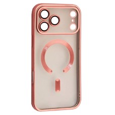 Чохол Apple iPhone 17 Pro Max, FIBRA Chrome, Rose Gold, Рожевий