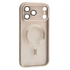 Чохол Apple iPhone 17 Pro, FIBRA Chrome, Срібний