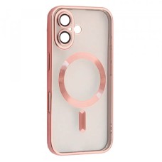 Чохол Apple iPhone 17, FIBRA Chrome, Rose Gold, Рожевий