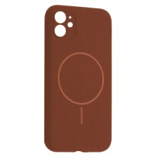 Чехол Apple iPhone 11, Air Beats Full Camera, MagSafe, New Brown, Коричневый