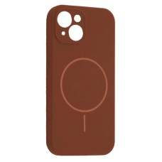 Чохол Apple iPhone 14, Air Beats Full Camera, New Brown, MagSafe, Коричневий
