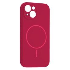 Чехол Apple iPhone 15, Air Beats Full Camera, MagSafe, Manyue Red, Красный