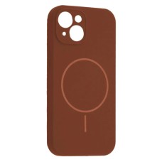 Чехол Apple iPhone 15, Air Beats Full Camera, MagSafe, New Brown, Коричневый