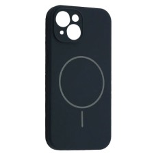 Чехол Apple iPhone 15, Air Beats Full Camera, MagSafe, Sapphire Blue, Синий