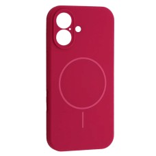 Чохол Apple iPhone 16, Air Beats Full Camera, Manyue Red, MagSafe, Червоний