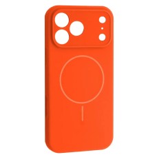 Чохол Apple iPhone 17 Pro, Air Beats Full Camera, MagSafe, Помаранчевий