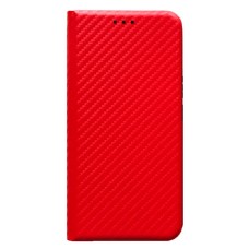 Чохол-книжка Xiaomi Redmi Note 15, Carbon Case, Червоний