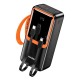Повербанк (Power Bank) Kakusiga KSC-1090, 50000 mAh, Чорний