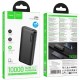 Павербанк (Power Bank) Hoco J158 Pro, 10000 mAh, Черный