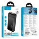 Павербанк (Power Bank) Hoco J159A, 20000 mAh, Черный