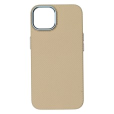 Чохол Apple iPhone 13, D-Glory Ultra Slim, Beige Carbon, MagSafe, Бежевий