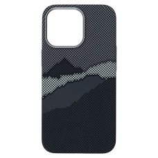 Чохол Apple iPhone 13 Pro Max, D-Glory Ultra Slim, Silver Mountain, MagSafe, Срібний
