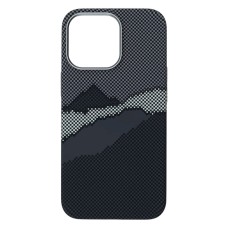 Чохол Apple iPhone 13 Pro, D-Glory Ultra Slim, Silver Mountain, MagSafe, Срібний